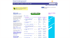 Desktop Screenshot of forthoodunderground.com